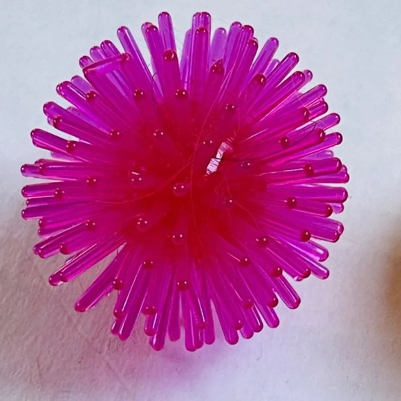 Assorted Rubber Kids Toy Bright Color Pink Yellow Chick Star Bunny Rabbit Moon - Picture 13 of 14